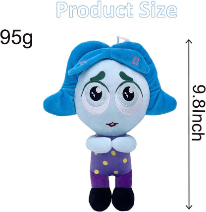 POBEC Inside Out 2 Plush, Inside Out 2 Toys, Peluche de anime Ansiedad para niños, Inside Out 2 Plushies, Ansiedad Vergüenza Ennui Plushies Juguete para fanáticos del cine (Envidia)