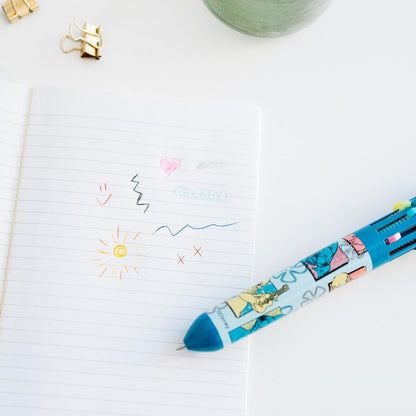 Disney Grupo Erik Stitch Pen Caneta Esferográfica 10 em 1 com Topper 3D Stitch | Caneta Disney | Lilo & Stitch Gifts | Stitch Gifts | Disney Gifts | Stitch Disney Gifts