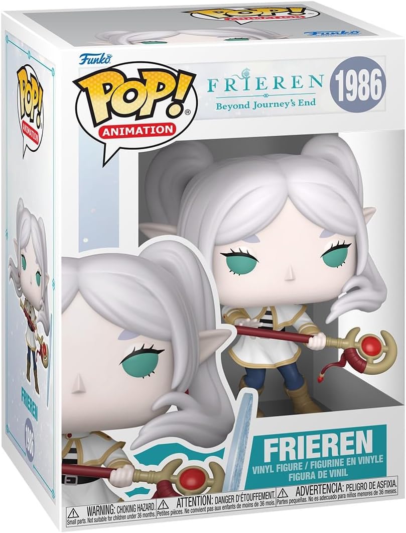 Funko Pop! Animation: Frieren Beyond Journeys End - Figura colecionável de vinil - Ideia para presente - Produtos oficiais - Brinquedos para crianças e adultos - Fãs de anime