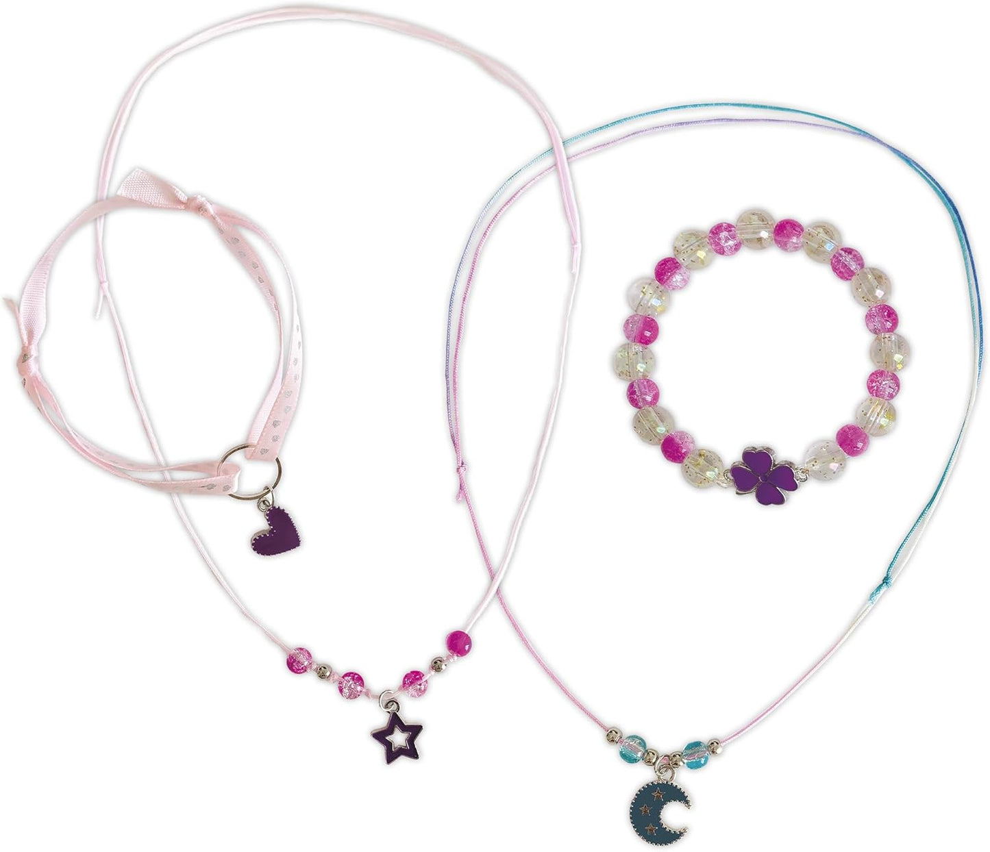 Janod - 4 Humores de Joias para Criar - Muda de Cor ao Contato com a Pele - Kit de Lazer Criativo - Atividade Manual para Crianças - A partir de 6 Anos - J09182