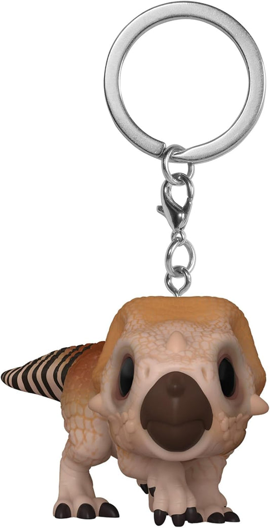 Chaveiro Funko Pop!: Jurassic World: Rebirth – Aquilops - Chaveiro Inovador - Mini Figura Colecionável - Presente de Natal - Ideia para Presente - Produtos Oficiais - Fãs de Cinema - Decoração de Mochila