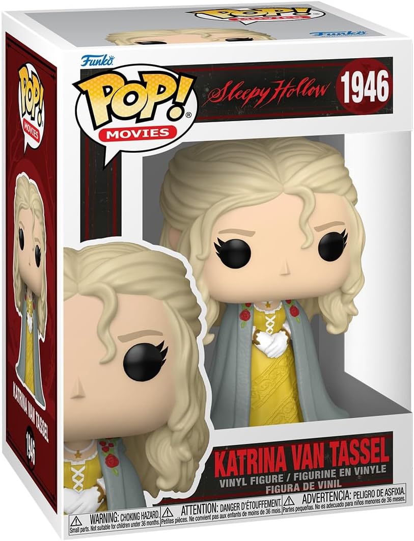 Funko Pop! Filmes: Sleepy Hollow – Katrina Van Tassale Van Tassel - Sleepy Hollow (1999) - Figura de vinil colecionável - Ideia para presente - Produtos oficiais - Brinquedos para crianças e adultos - Fãs de terror