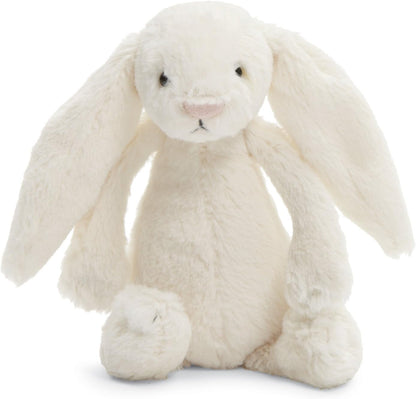 Jellycat Coelhinho de pelúcia Bashful Cream, pequeno, 18 cm