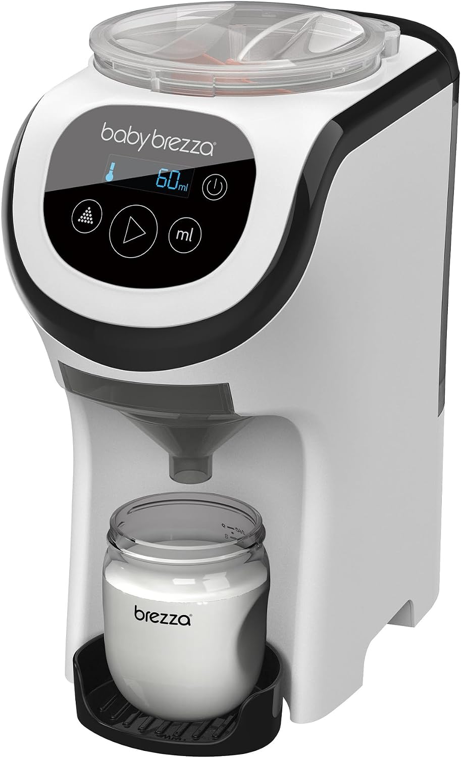 Baby Brezza Preparador de Fórmula Formula Pro Mini – Máquina compacta e portátil para preparar mamadeiras, ideal para espaços pequenos e viagens – Prepara a mamadeira perfeita para o seu bebê onde quer que você esteja.