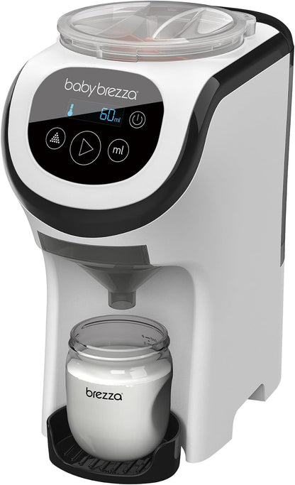 Baby Brezza Preparador de Fórmula Formula Pro Mini – Máquina compacta e portátil para preparar mamadeiras, ideal para espaços pequenos e viagens – Prepara a mamadeira perfeita para o seu bebê onde quer que você esteja.