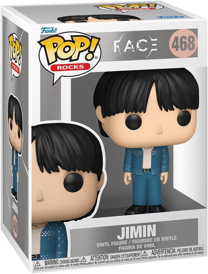 Funko Pop! Rocks: Jimin - (Like Crazy) - BTS - Figura de vinil colecionável - Ideia para presente - Produtos oficiais - Brinquedos para crianças e adultos - Fãs de música - Figura modelo para colecionadores e exposição