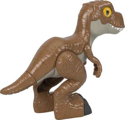 Imaginext Fisher-Price Imaginext Jurassic World Camp Cretaceous T.Rex XL, figura de dinossauro extragrande para crianças em idade pré-escolar de 3 a 8 anos.