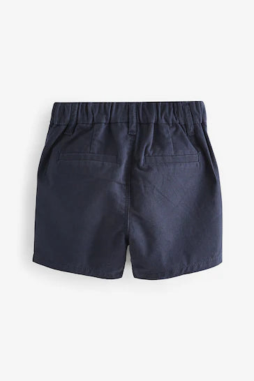 |Boy| Shorts Chino Pacote Com 2 - Azul Marinho/Pedra (3 Meses - 7 Anos)