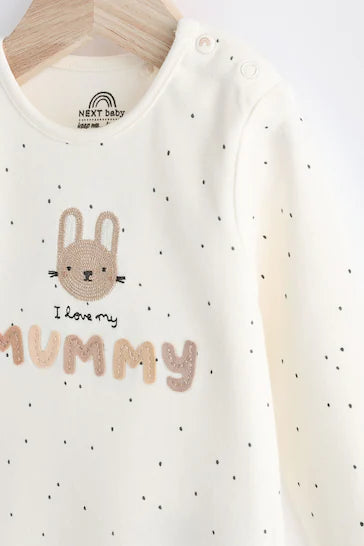 |BabyBoy| Body Para Bebê Família - Neutro I Love My Mummy