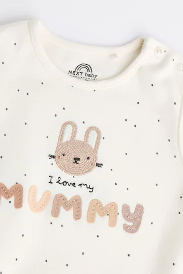 |BabyBoy| Body Para Bebê Família - Neutro I Love My Mummy
