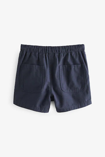 |Boy| Shorts Pull-On - Azul Marinho (3 meses a 7 anos)