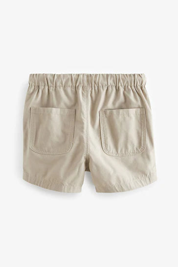 |Boy| Shorts Pull-On - Stone Cream (3 meses a 7 anos)