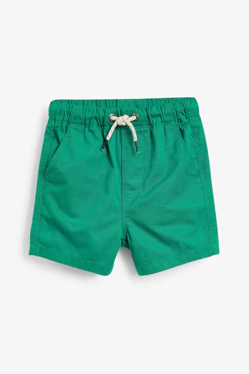 |Boy| Shorts Pull-On - Verde Escuro (3 meses - 7 anos)