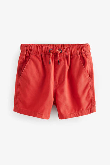 |Boy| Shorts Pull-On - Vermelho (3 meses - 7 anos)
