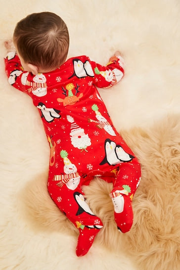 |BabyBoy| Macacão De Natal Para Bebê - Red (0 meses a 2 anos)