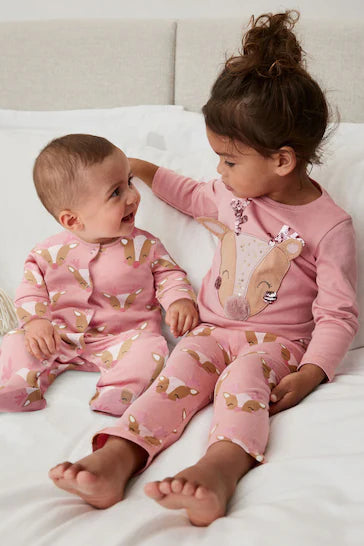 |BabyBoy| Macacão De Natal Para Bebê - Pink (0 meses a 2 anos)