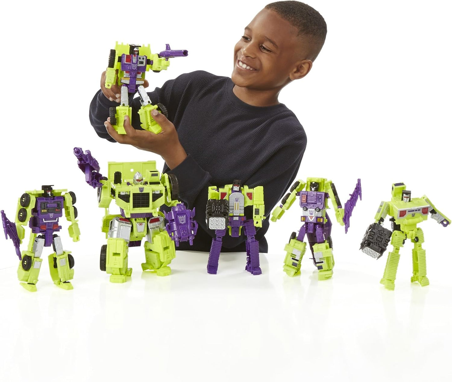Conjunto de figuras Transformers Generations Combiner Wars Devastator (Exclusivo Amazon)