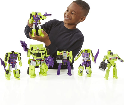 Conjunto de figuras Transformers Generations Combiner Wars Devastator (Exclusivo Amazon)