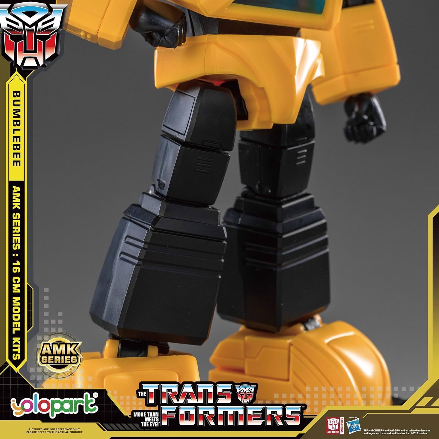 YOLOPARK Transformers Bumblebee Toy, AMK Series, Highly Articulated 16
