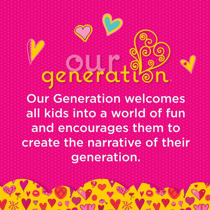 Our Generation Dream Bunks – Lilás – Conjunto de beliche de brinquedo para bonecas de 18 polegadas, adequado para crianças a partir de 3 anos