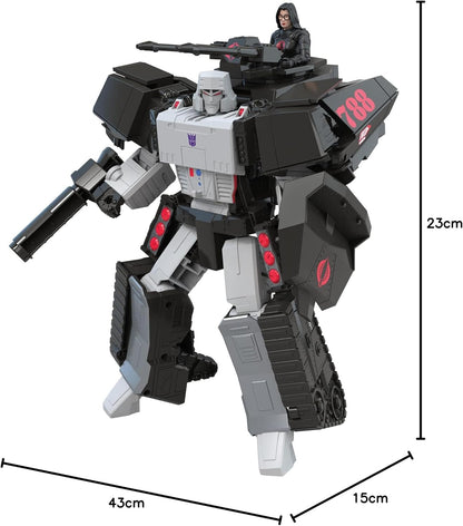 Transformers Generations Collaborative: G.I. Joe Mash-Up, Megatron H.I.S.S. Tank e Baronesa, para maiores de 8 anos, multicolorido F3983