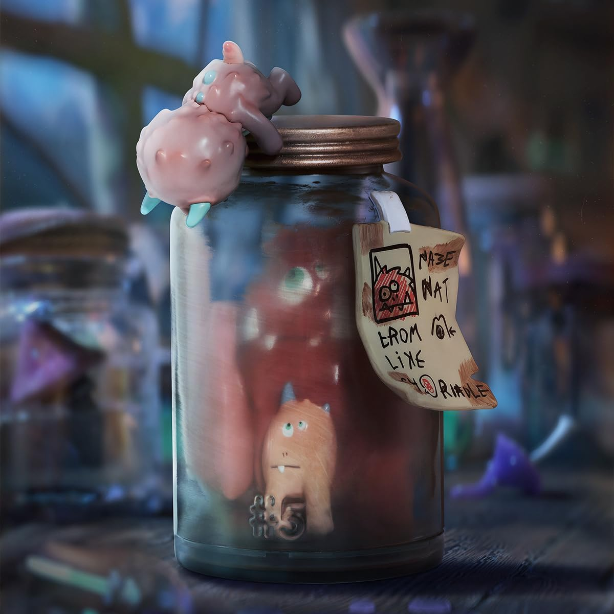 POP MART POLAR - Bonecos da série HELLO POLAR, temporada 1, 1 caixa, design premium, presentes para mulheres, boneco de ação colecionável e chique favorito dos fãs