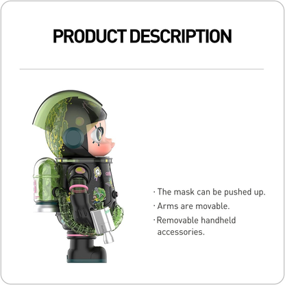 POP MART MEGA SPACE MOLLY 400% Figuras 1 Caixa Design Premium Presentes para Mulheres Fã-Favorito Colecionável Chic Art Toy Figura de Ação