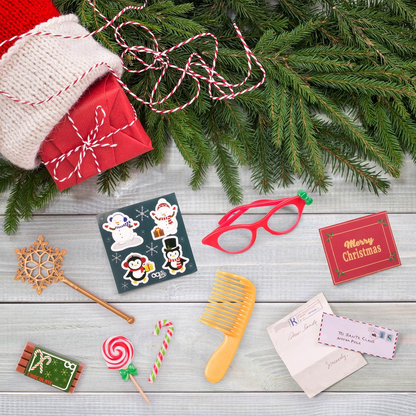 Calendário surpresa Our Generation OG – Calendário do Advento acessório de Natal para bonecas de 45 cm – conjunto de 37 peças