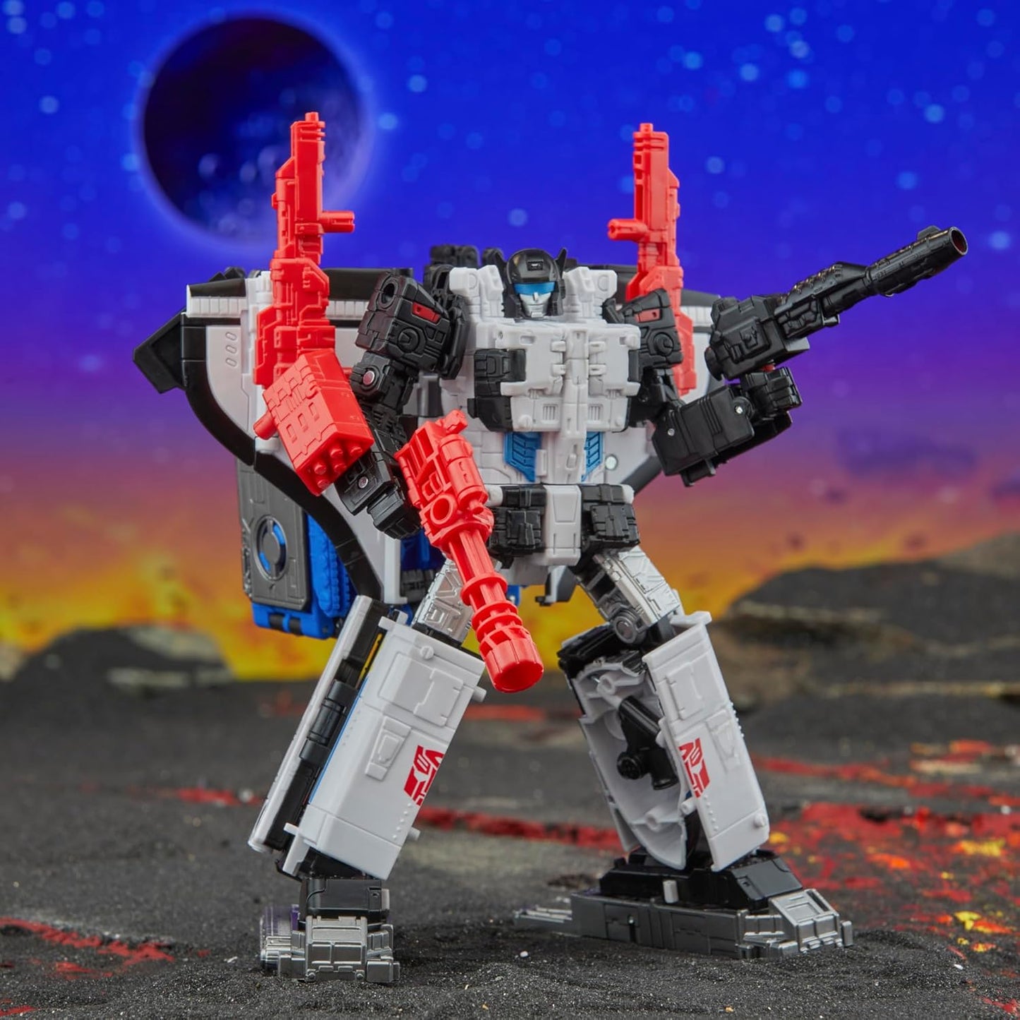 Figura de ação Transformers Legacy United Leader Class Galaxy Shuttle