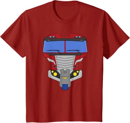 T-shirt de Halloween do Optimus Prime dos Transformers