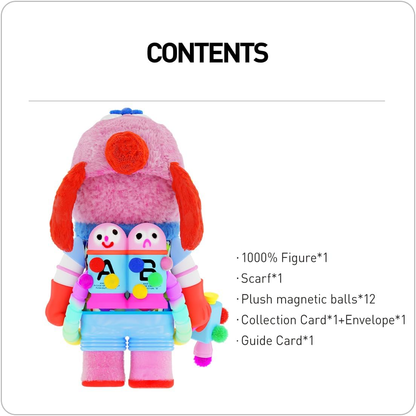 POP MART MEGA SPACE MOLLY 1000% Jon Burgerman