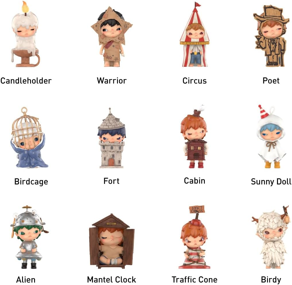 POP MART Hirono Shelter Series Figuras 1 Caixa 2,5 polegadas Articulado Personagem Design Premium Presentes para Fãs - Brinquedo Colecionável Favorito Figura de Ação