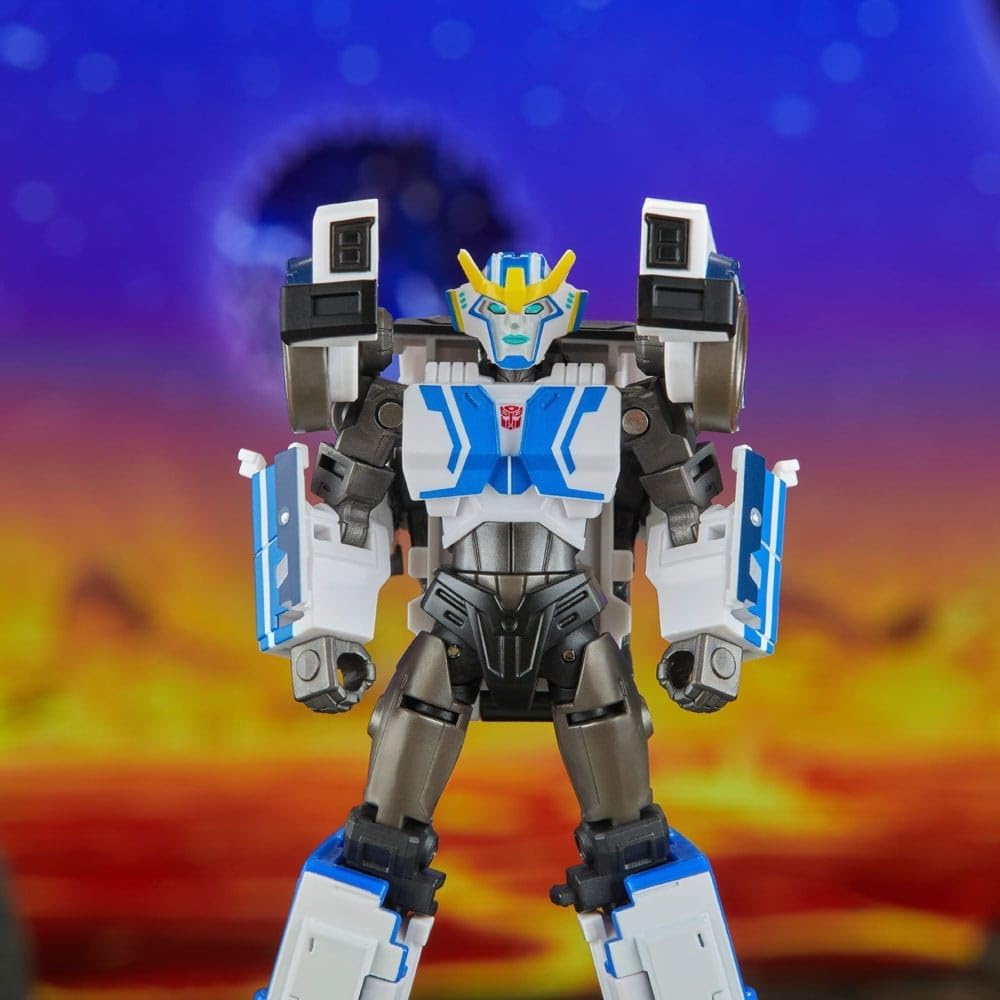 Figura de ação Strongarm da classe Deluxe de Transformers Legacy United Robots in Disguise 2015 Universe