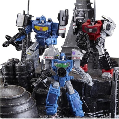 Transformers Generations War for Cybertron: Siege Deluxe Refraktor 3-Pack (Cores do Brinquedo G1)