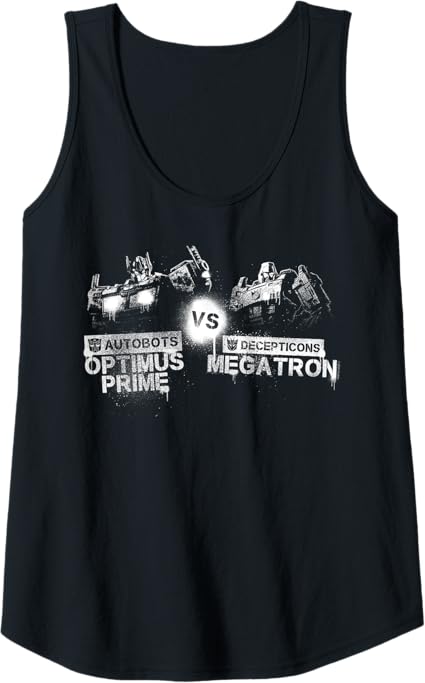 T-shirt de alças Transformers: War For Cybertron Optimus Prime Vs. Megatron