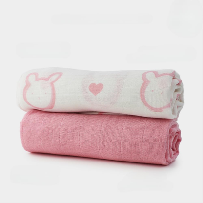 Little Giggles Co. Paninhos de musselina grandes para bebés, 60 x 60 cm - Pacote de musselinas para bebés, manta para fraldas dos 0 aos 3 meses, artigos essenciais para bebés recém-nascidos, mantas para recém-nascidos (morsa azul)