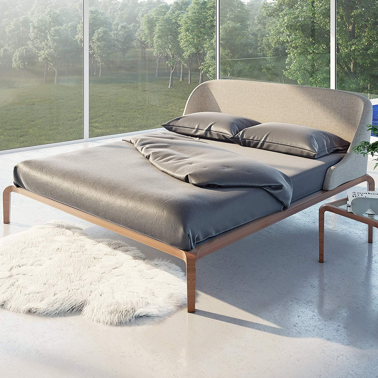 Conjunto de cama completo Panda London Bamboo - ecológico, hipoalergénico, conjunto completo para maior conforto