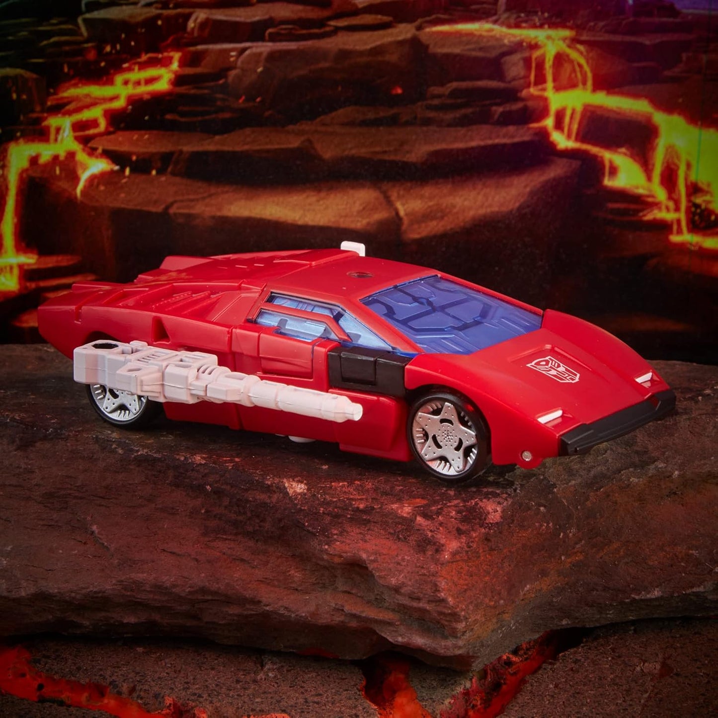 Transformers Generations Kingdom Battle Across Time Collection Deluxe Class WFC-K42 Sideswipe e Maximal Skywarp, para maiores de 8 anos, 14 cm (Exclusivo Amazon)