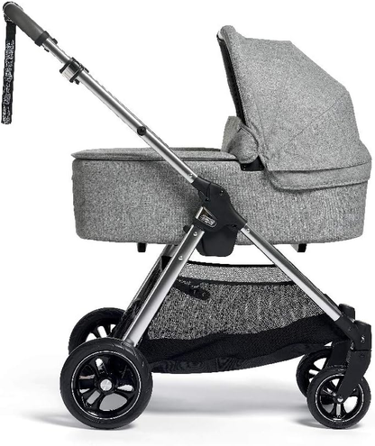 Carrinho Mamas & Papas Flip XT3, carrinho de passeio, dobrável com uma mão, capuz grande, 11,3 kg - Skyline Grey
