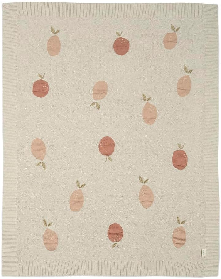 Manta de malha pequena Mamas & Papas, rosa chiclete