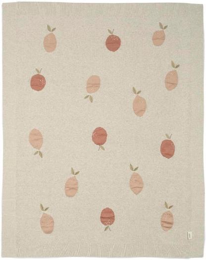 Manta de malha pequena Mamas & Papas, rosa chiclete