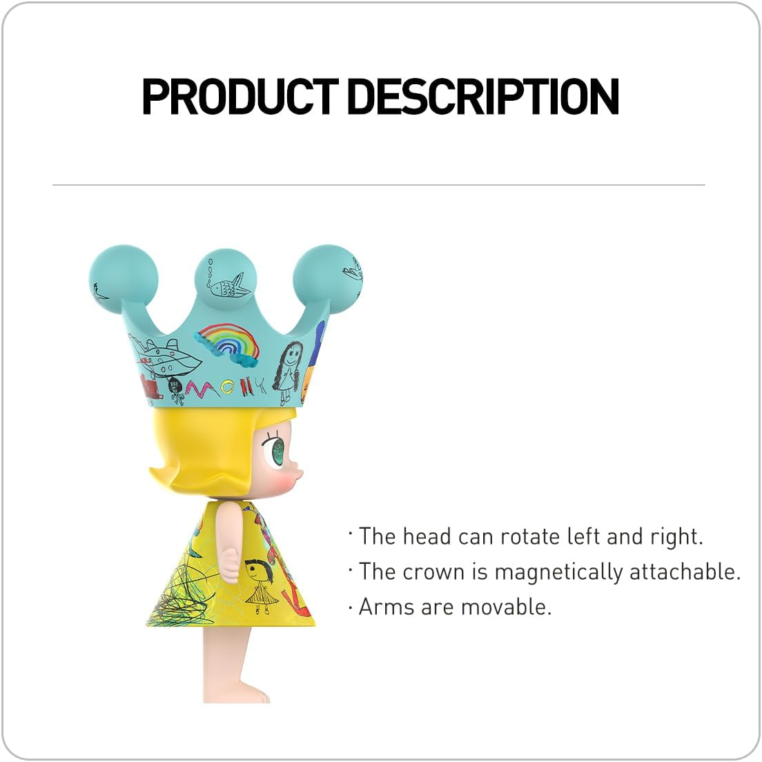 POP MART MEGA ROYAL MOLLY 400% Infantilidade