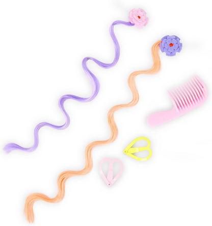 A Nossa Geração Perla From Hair to There Styling Doll - Boneca de Cabelo Crescente de 18 Polegadas com Trança Extensível, Boneca de Moda para Meninas, Cabelo Longo e Modelável, Inclui Guia de Estilo, Idades 3+