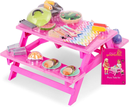 Our Generation - Conjunto de mesa de piquenique, multicolorido, BD37973