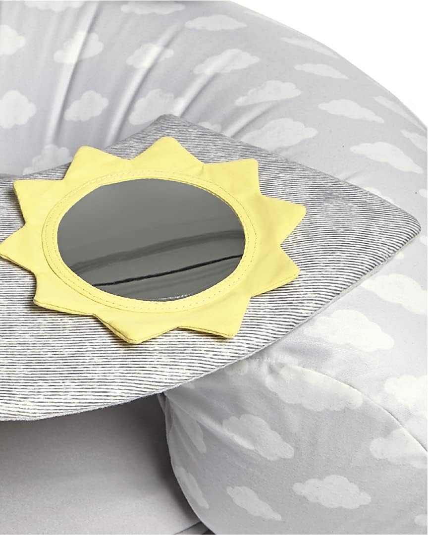 Mamas & Papas Dream Upon A Cloud Sentar e Brincar, Branco e Cinza