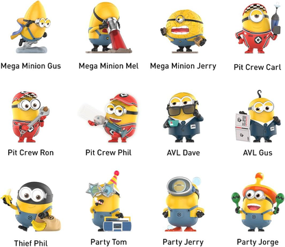 Figuras de ação colecionáveis da série POP Universal Me 4, 1 caixa de 2,5 polegadas, personagem articulado, design premium, presentes para mulheres, brinquedo de arte colecionável favorito dos fãs