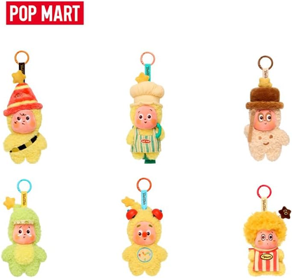 POP MART Twinkle Twinkle Be a Little Star Series - Pingente de pelúcia 1 caixa 2,5 polegadas Personagem articulado Design premium presentes para mulheres Brinquedo colecionável favorito dos fãs Figura de ação de brinquedo