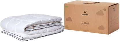 Edredão de bambu respirável Panda para crianças - Hipoalergénico, regulador de temperatura, ecológico, 4,5 tog