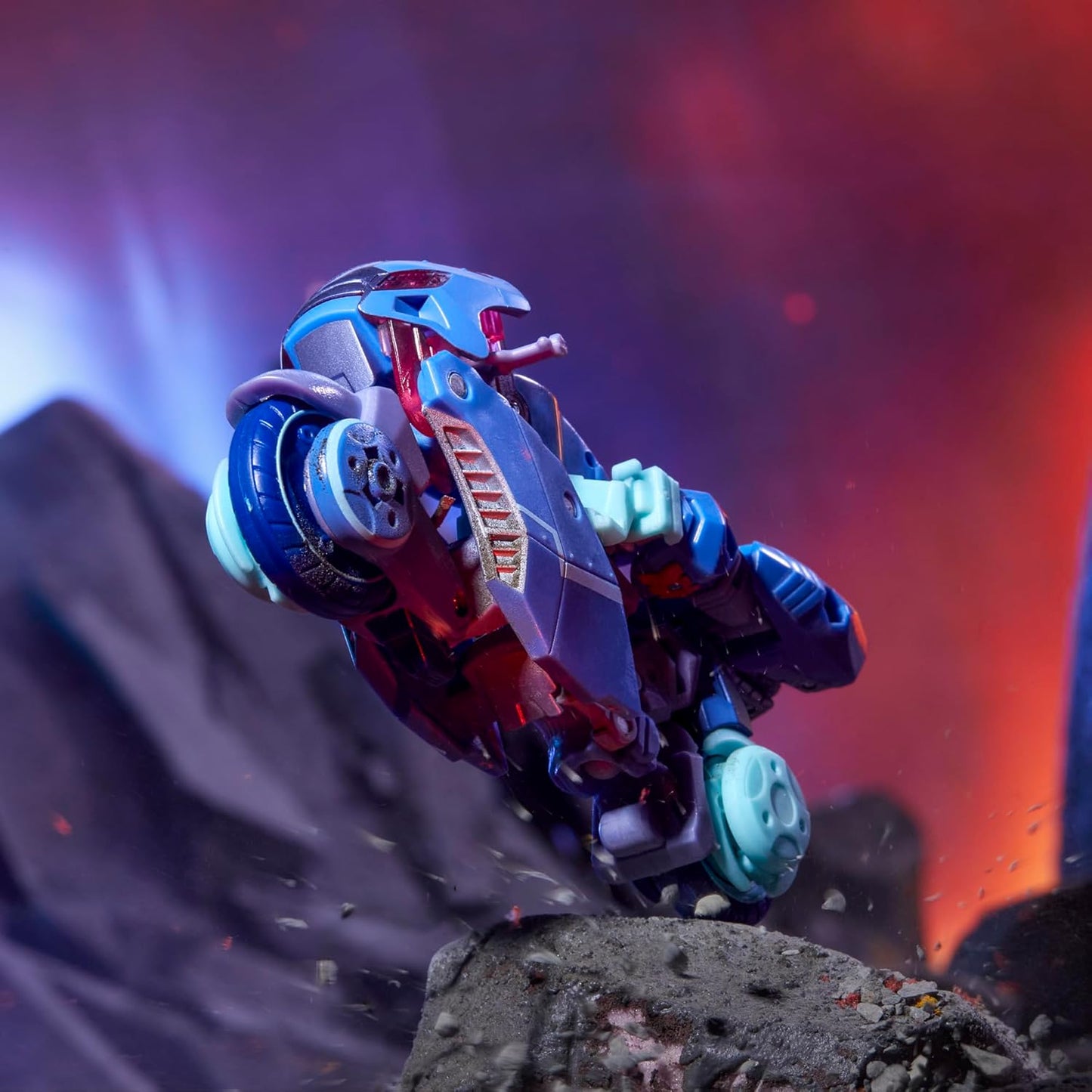Figura de ação Transformers Legacy United Deluxe Class Cyberverse Universe Chromia
