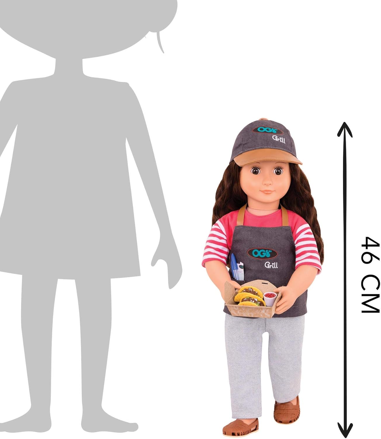 Our Generation Deluxe Doll 46 - Rayna Battat BD31215Z